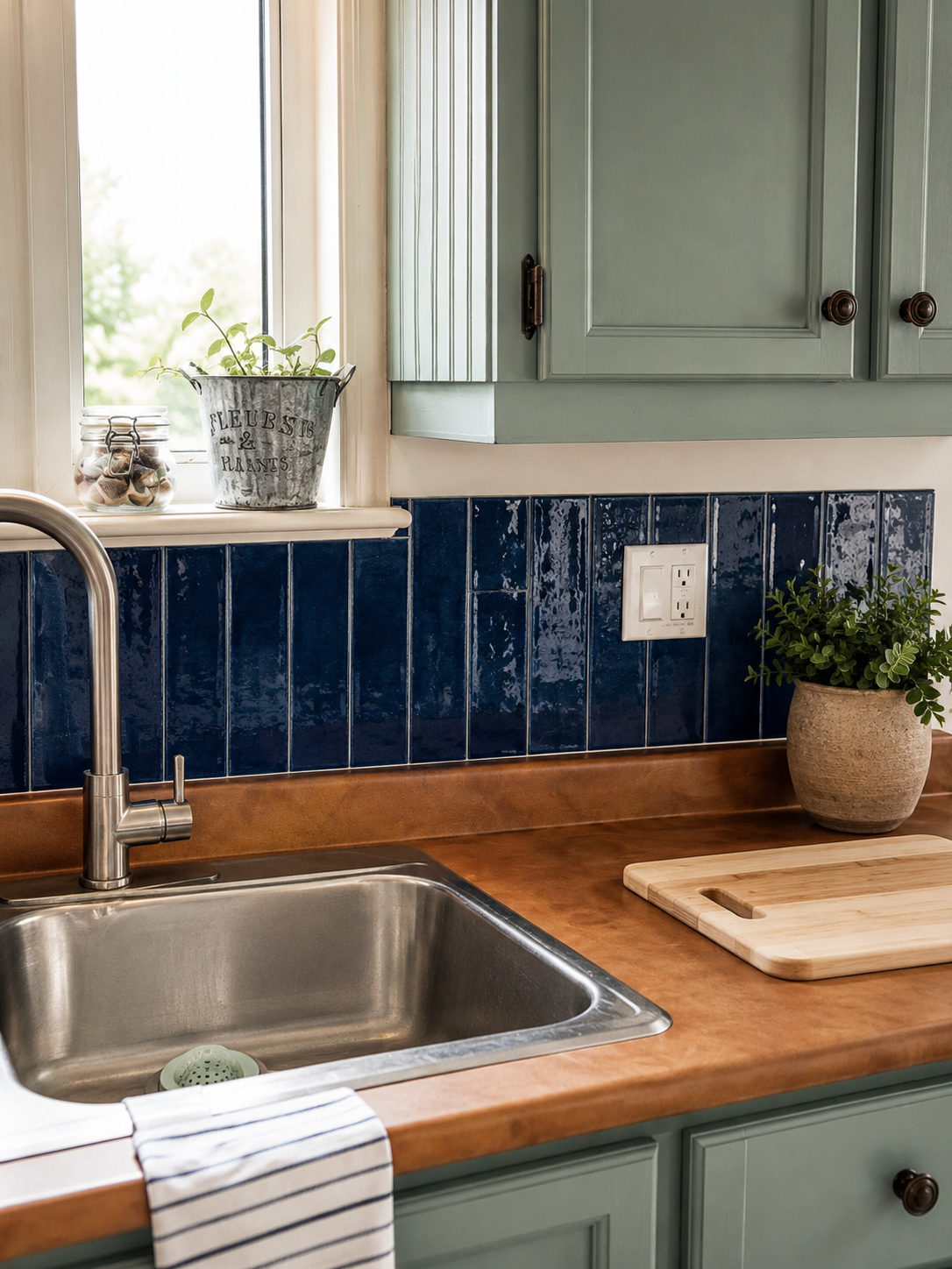 Alwayspon Self-Adhesive Backsplash Tiles