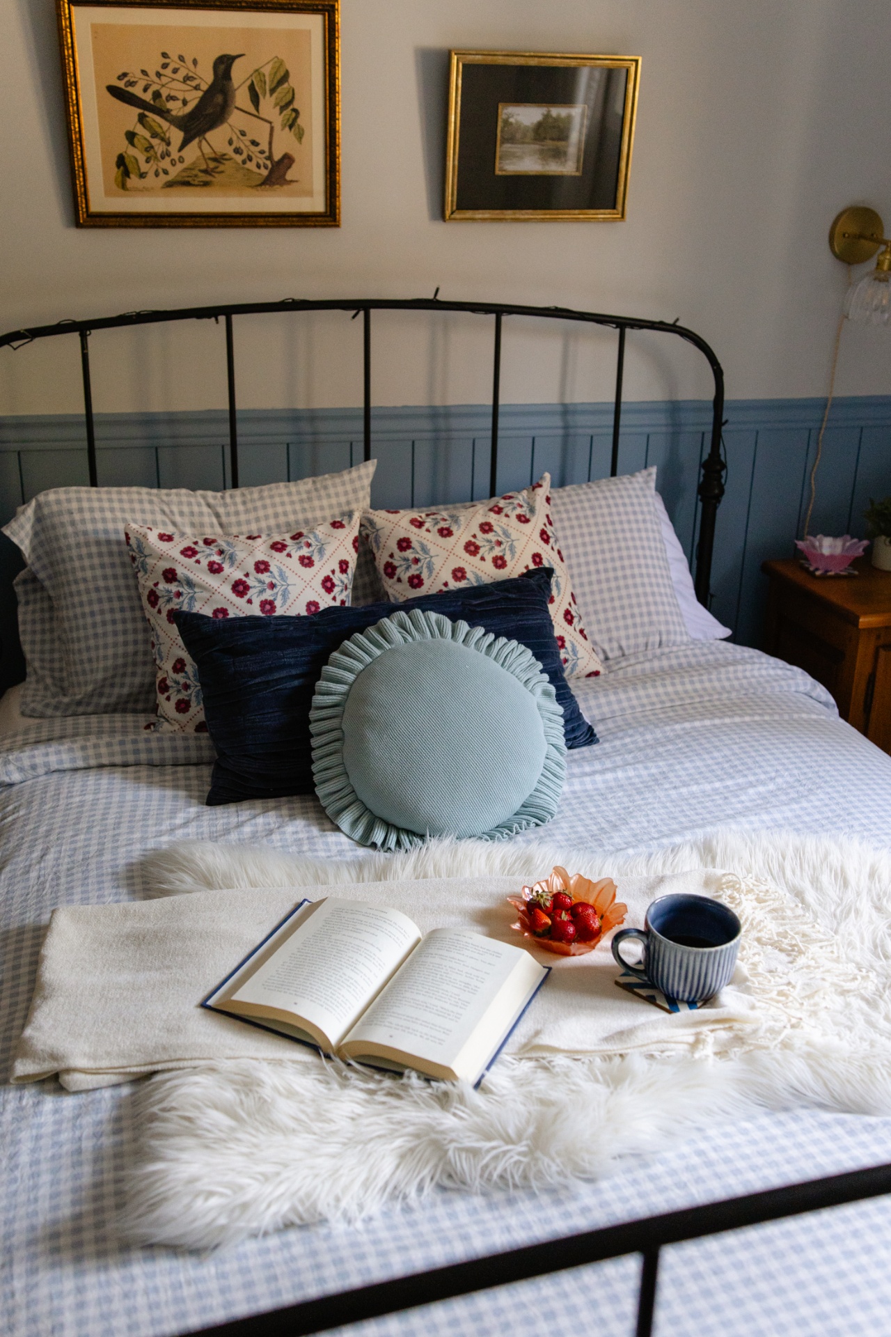 Gingham Checkered Comforter