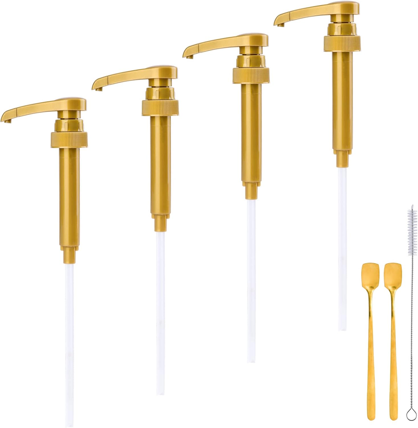 Coffee Syrup Pump Dispenser (4-pack)